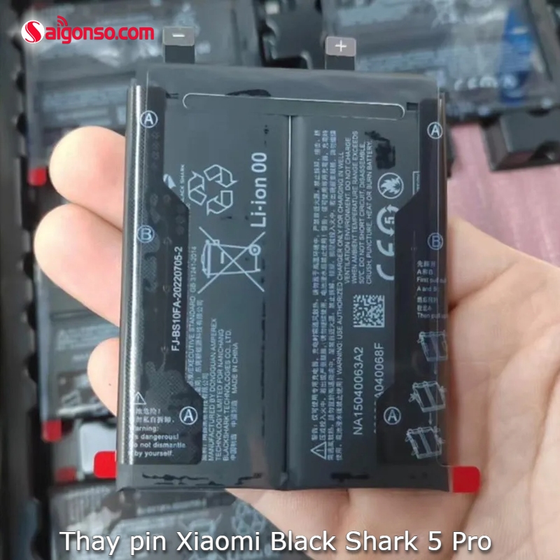thay pin Xiaomi Black Shark 5 Pro